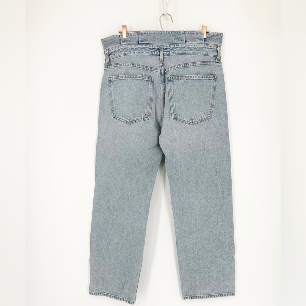 AGOLDE Lettuce Waistband Reworked High Rise Fitted 90s - Picture 3 of 7